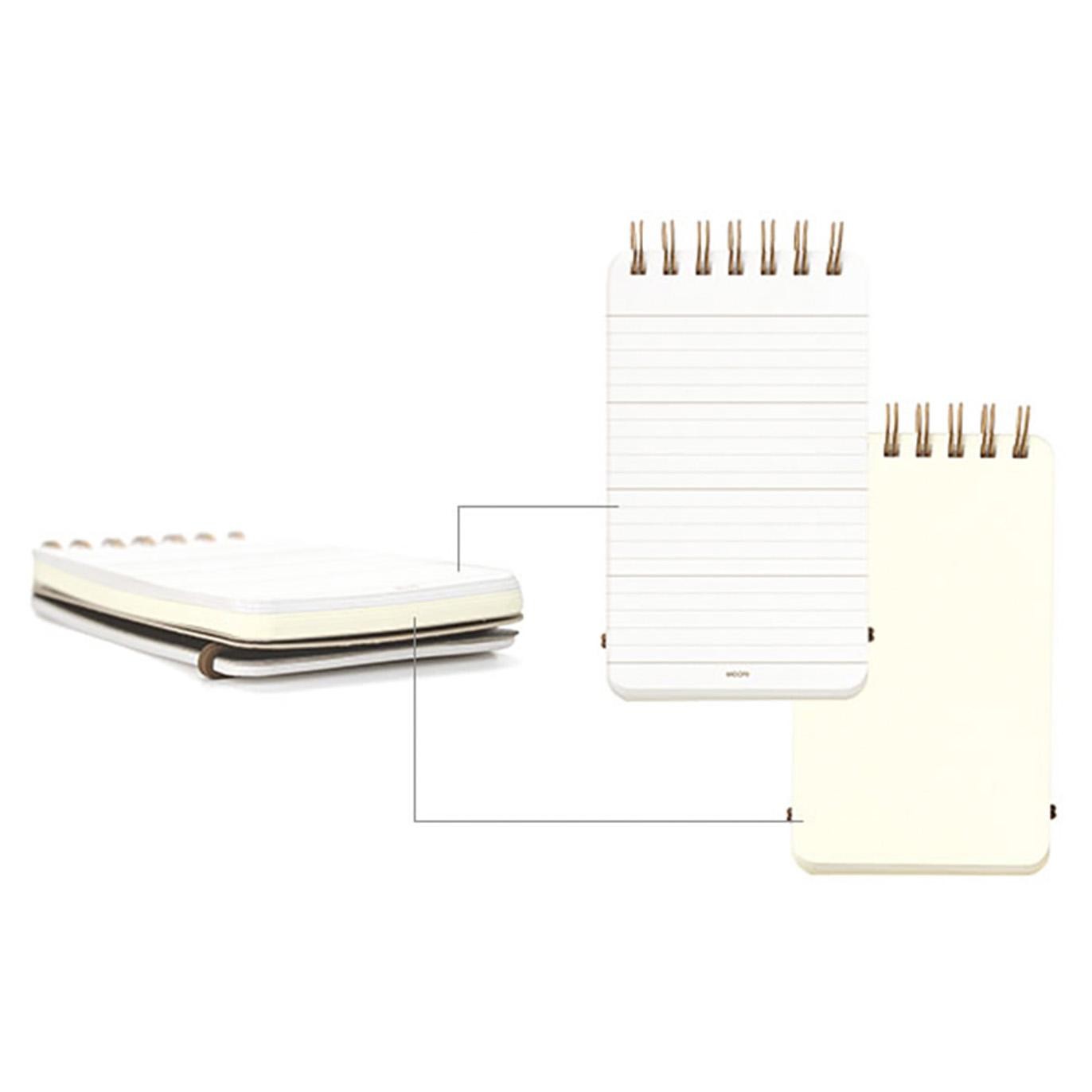 WM Ring Memo Grain Black