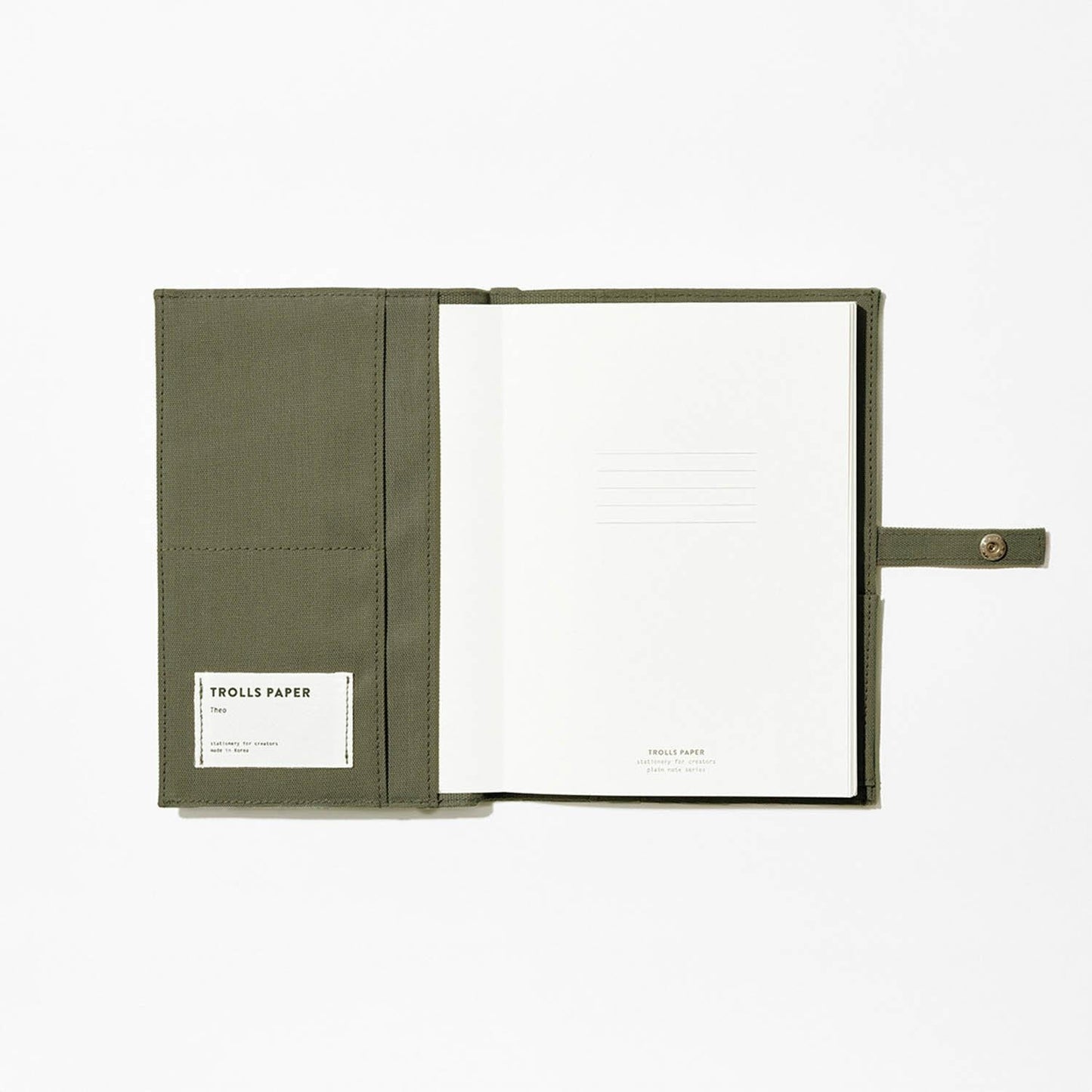 Weiche Stoffjacke – Theo (Khaki)