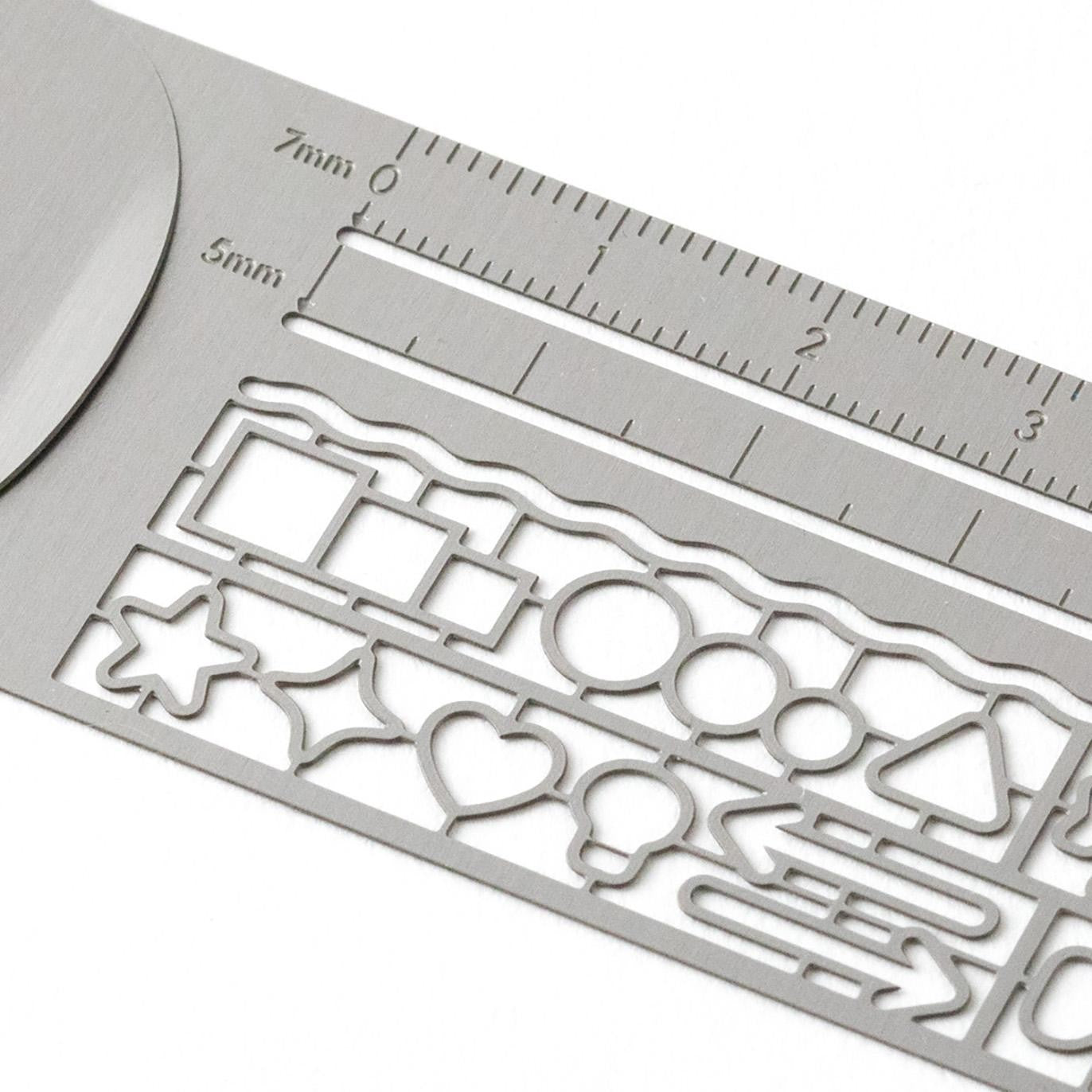 Ruler Silver A Clip