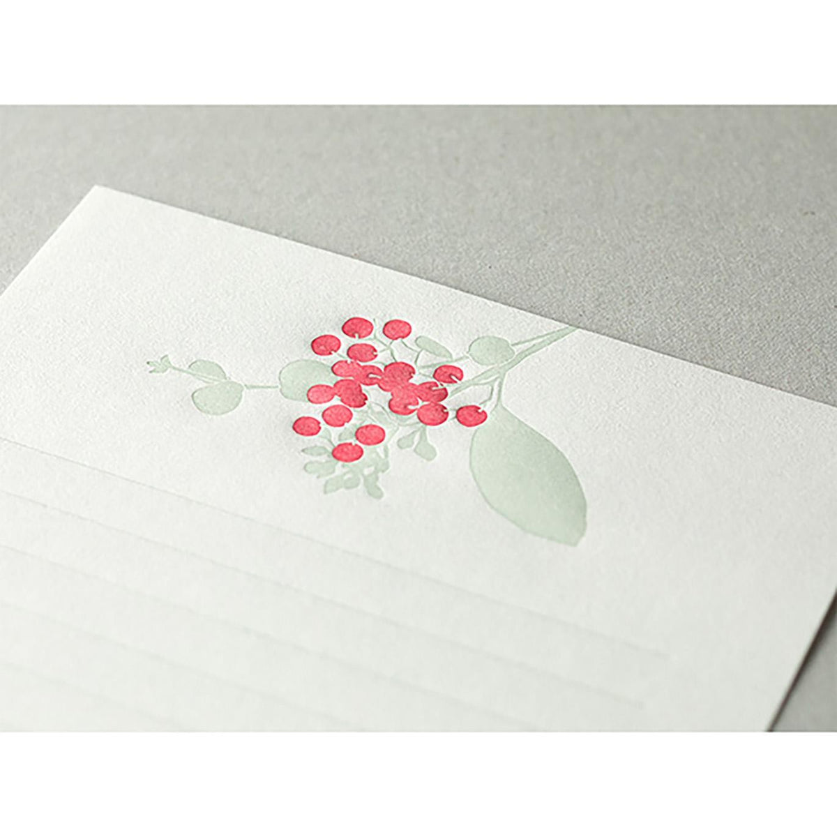 Letter Set 460 Press Bouquet Red
