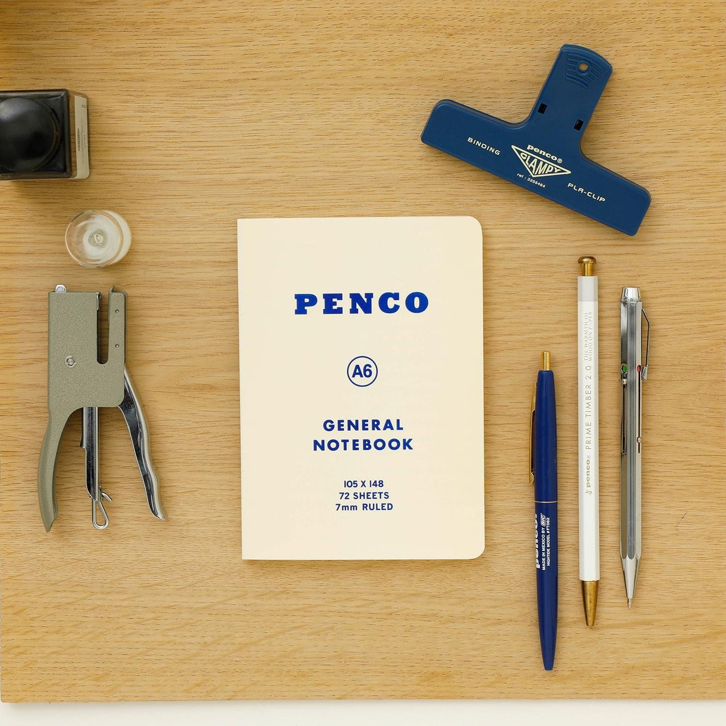 Soft PP Notebook A6 Ruled White