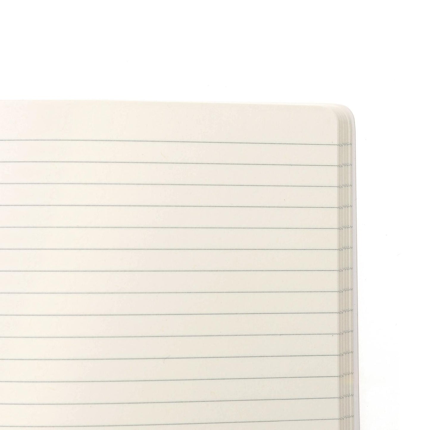 Soft PP Notebook A5 Ruled Red