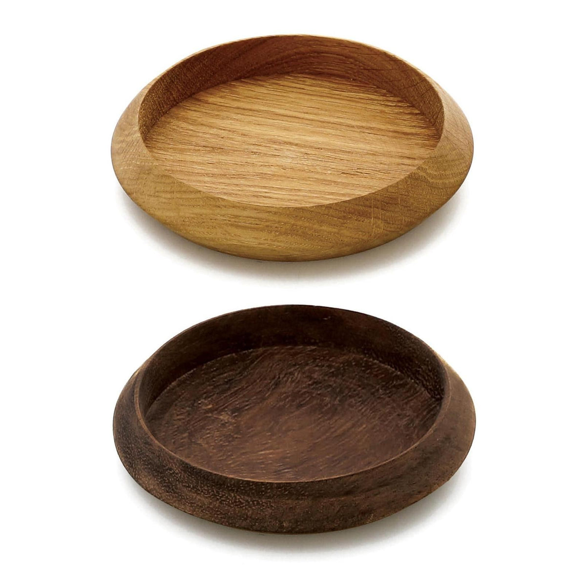 HIGHTIDE Wooden Tray Circle L (fur.) /B/ East Indian Ebony