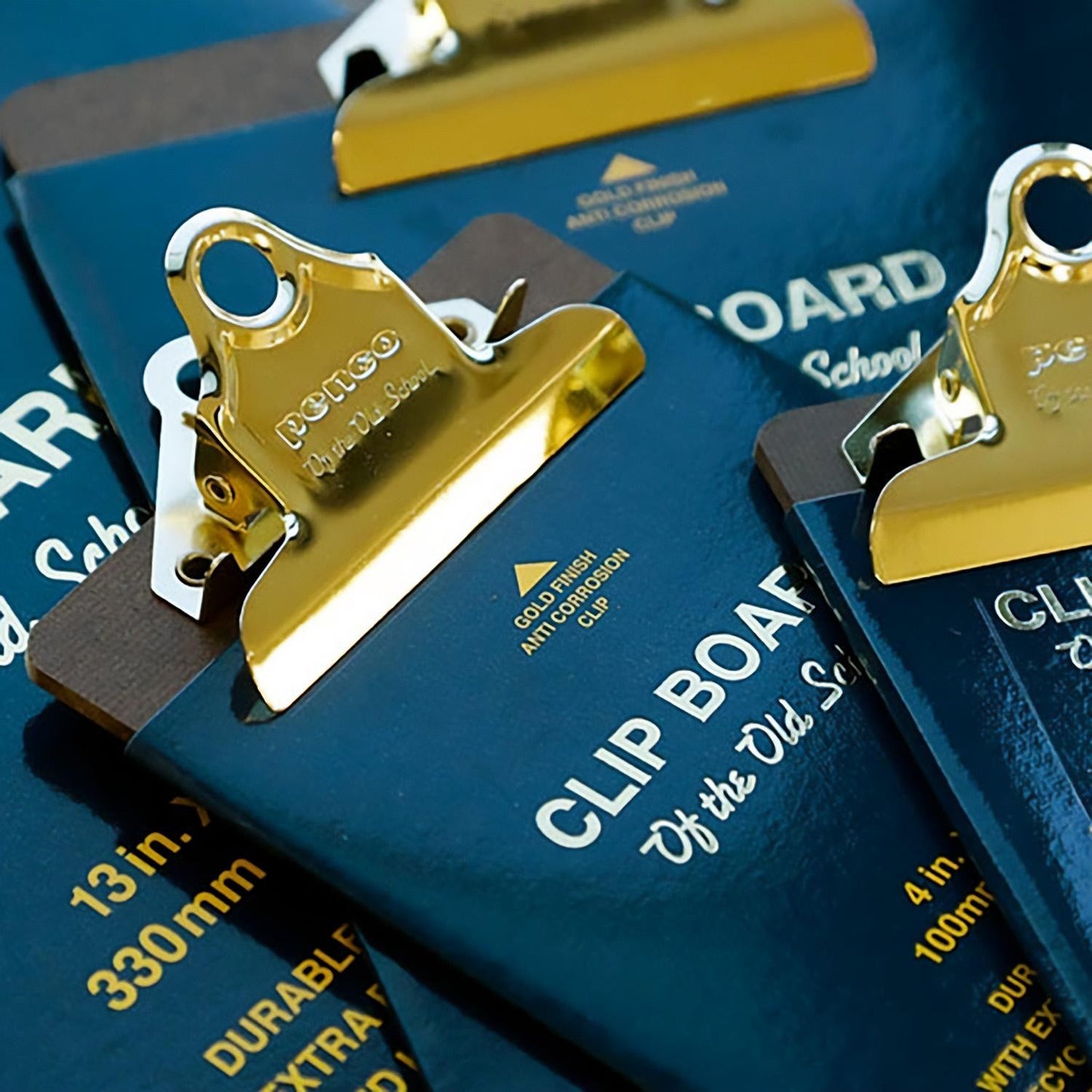 Clipboard O/S A5 Gold