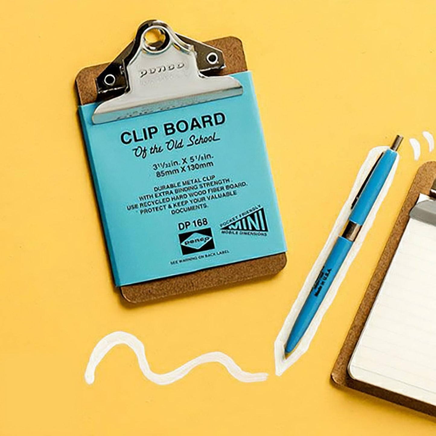 Clipboard O/S Mini Silver