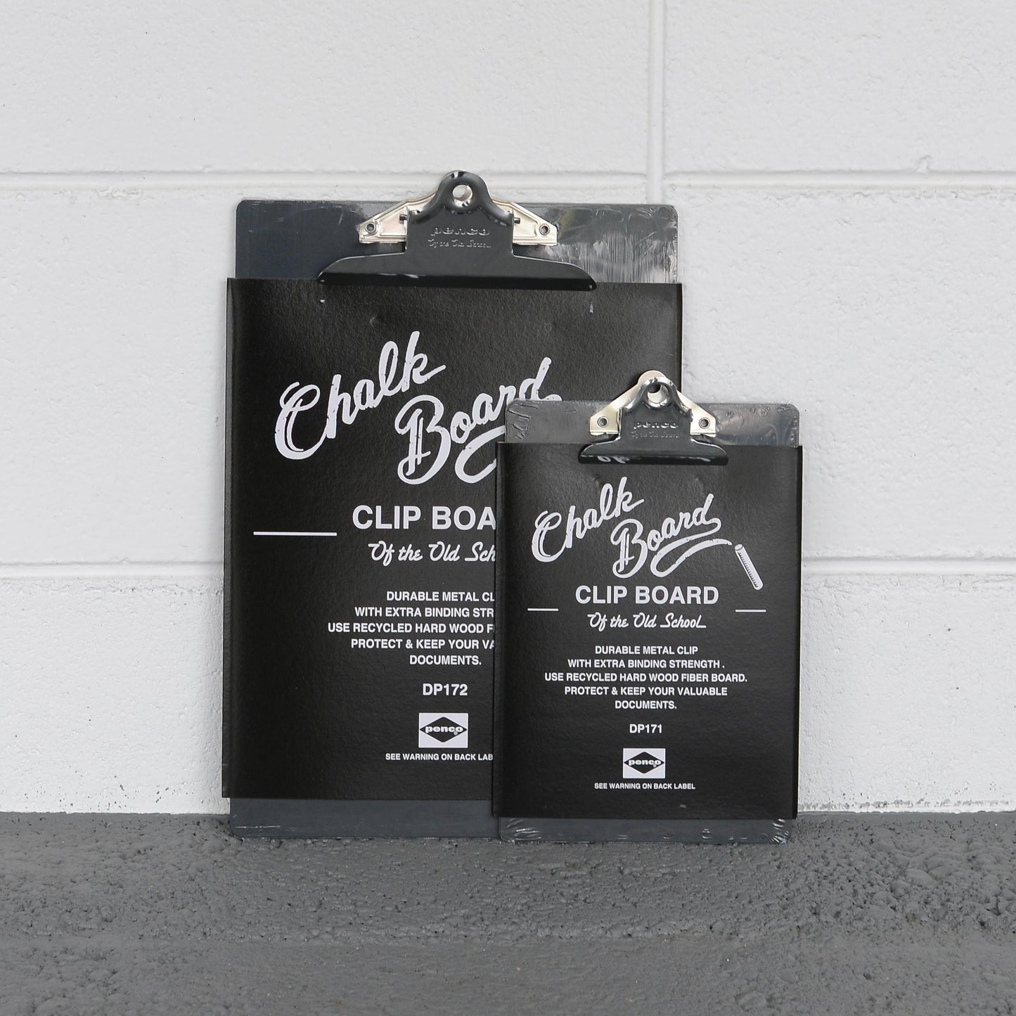 Clip chalk board O/S A5