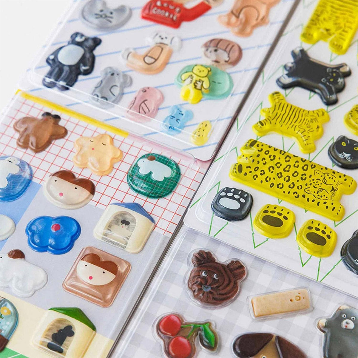 KING JIM Stickers Pukupuku