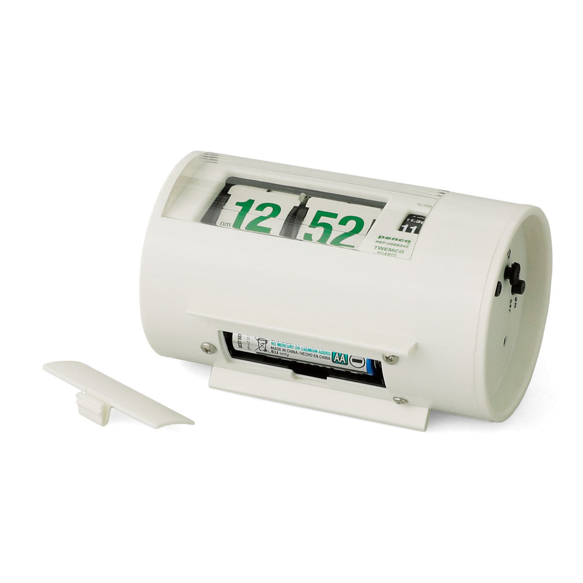 HIGHTIDE Desk Clock White