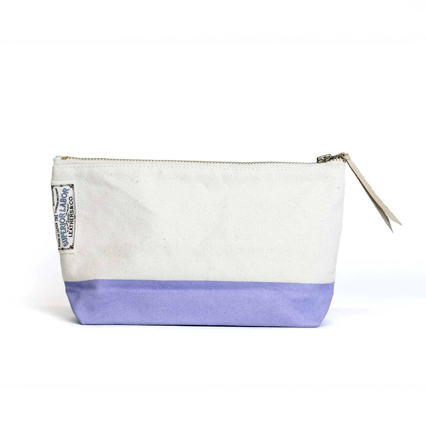 Cotton Canvas Pouch #02 Light Blue