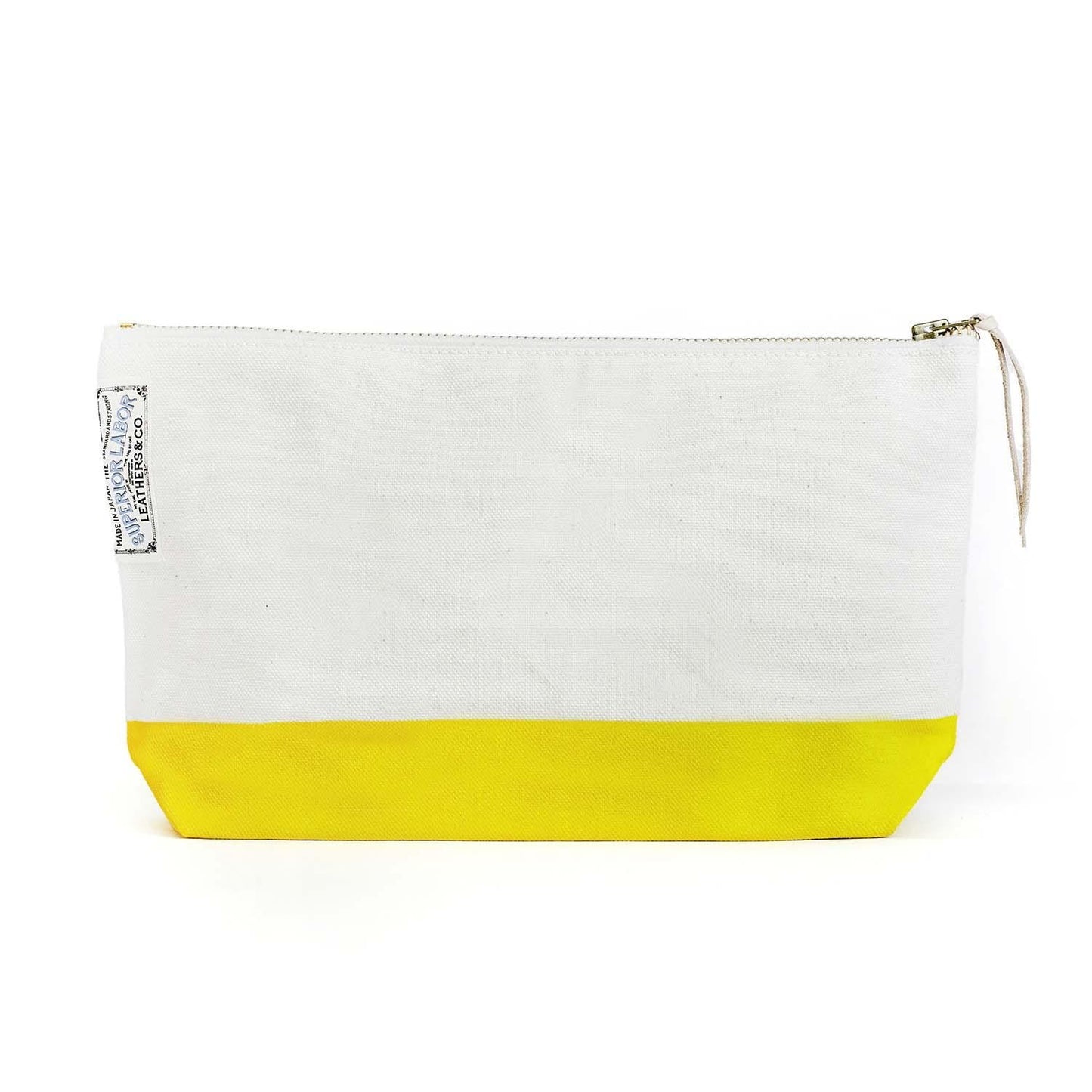 Cotton Canvas Pouch #03 Yellow