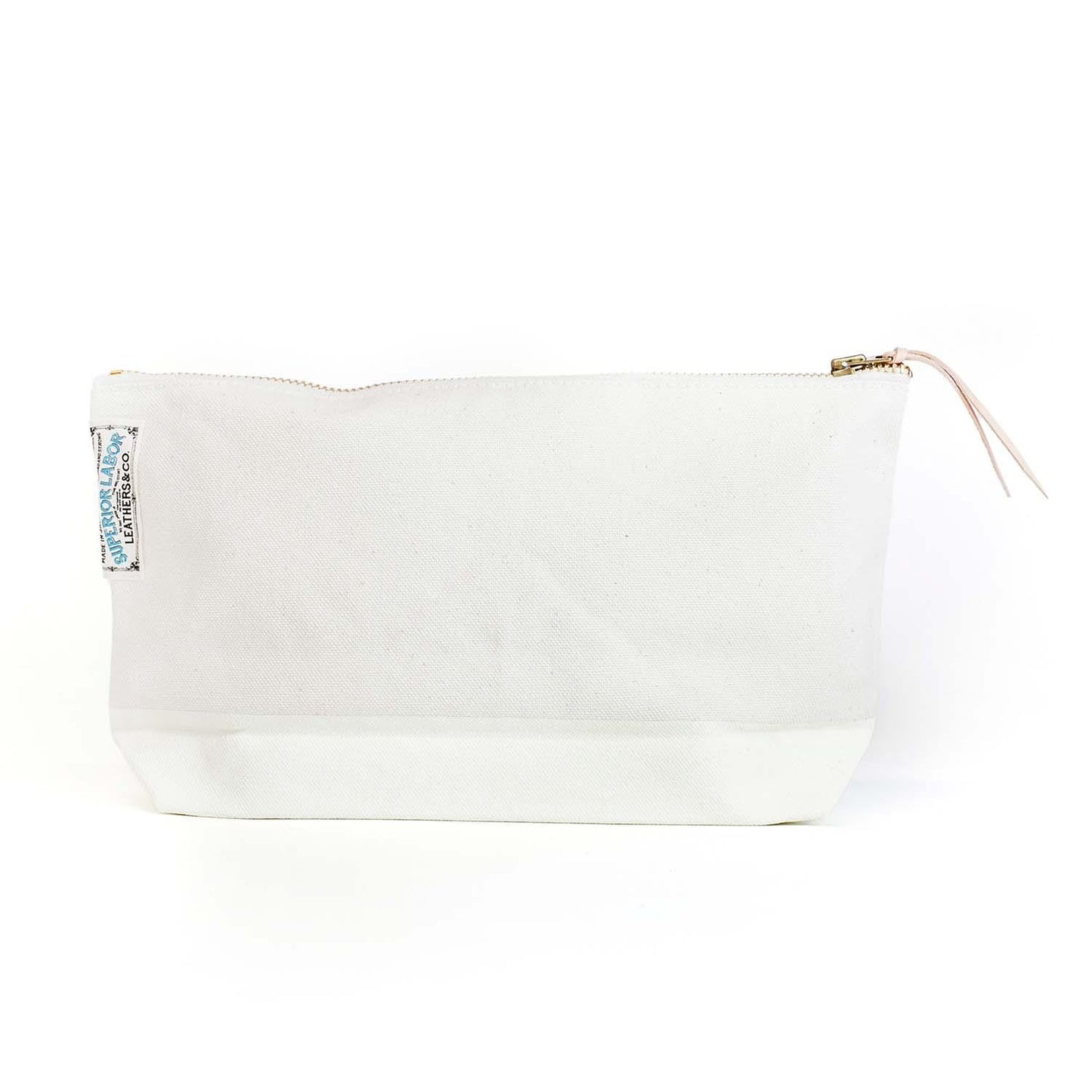 Cotton Canvas Pouch #04 White