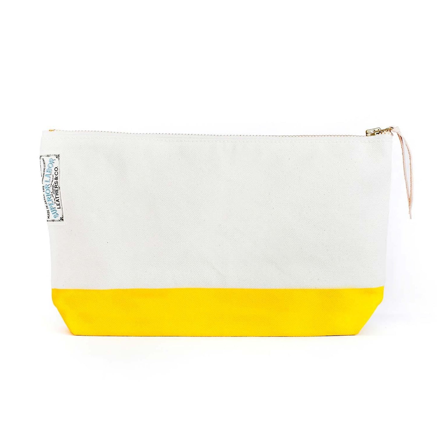 Cotton Canvas Pouch #04 Yellow