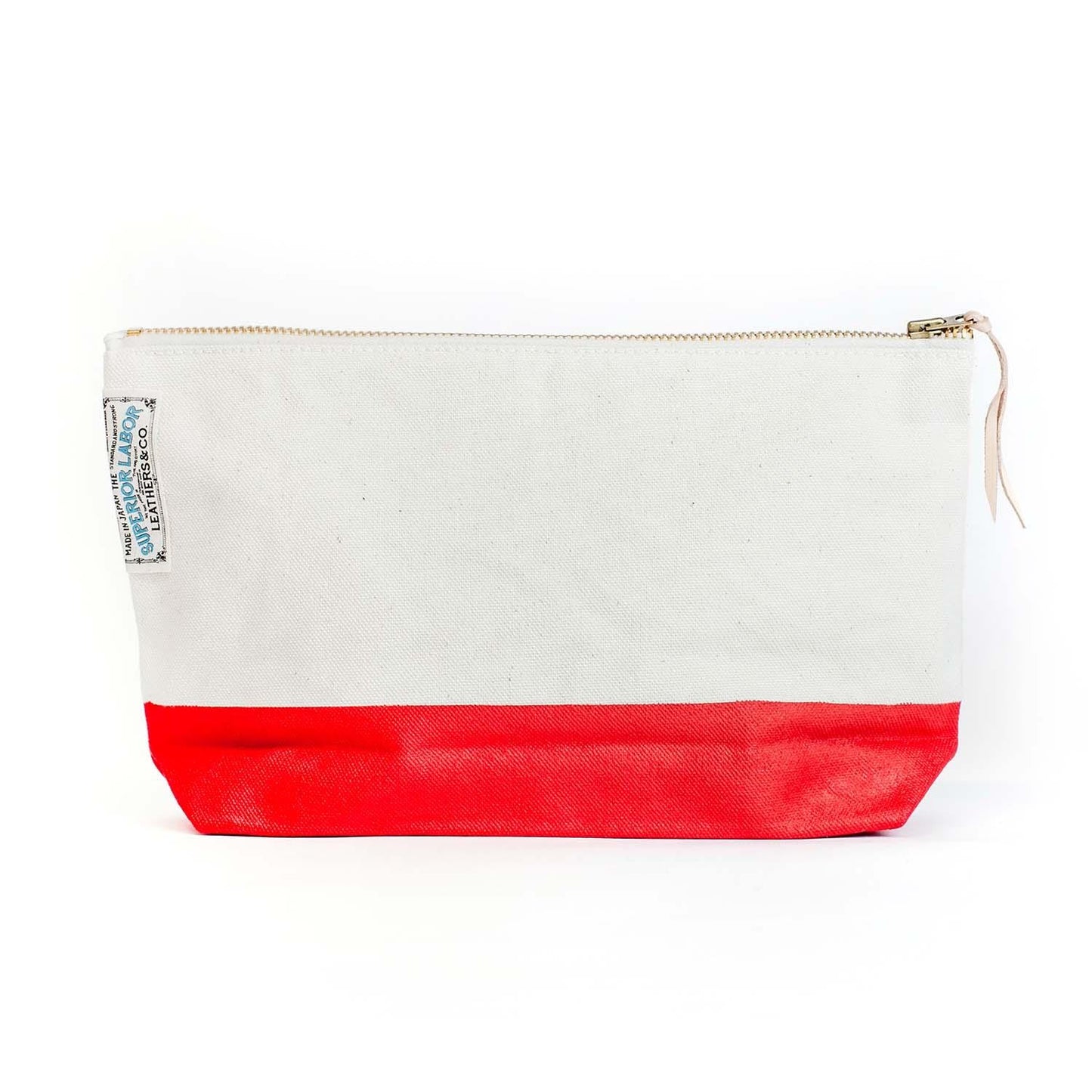 Cotton Canvas Pouch #04 Red