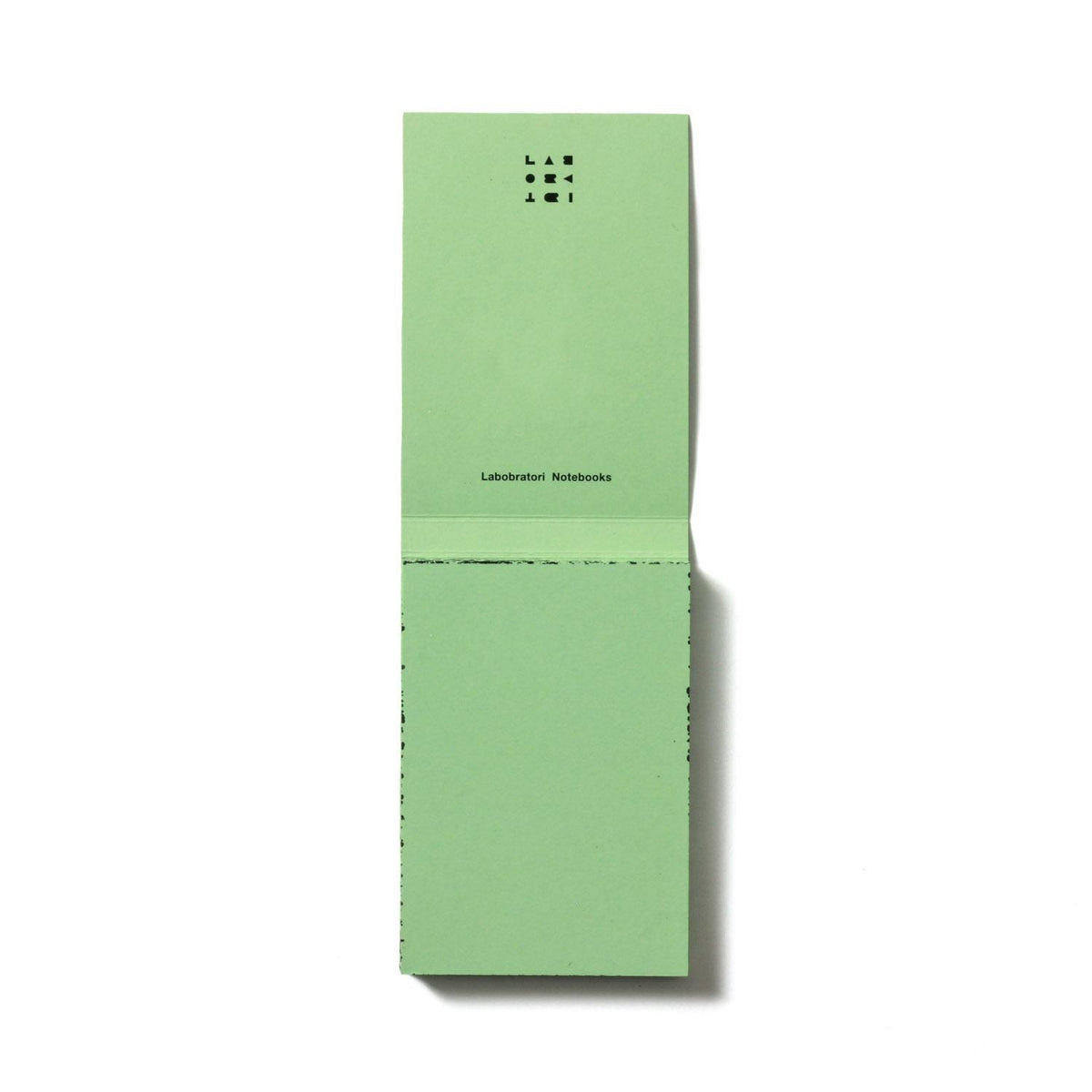 SPRAY SPLASH GREEN PALE Soft Cover A7 Memo Pad