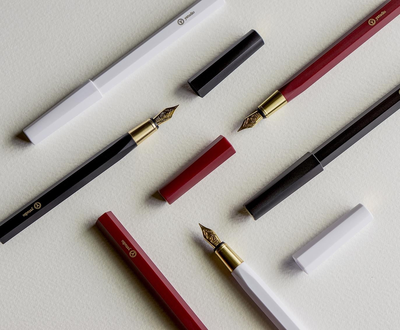 Resin - Fountain Pen (BK) (F nib)