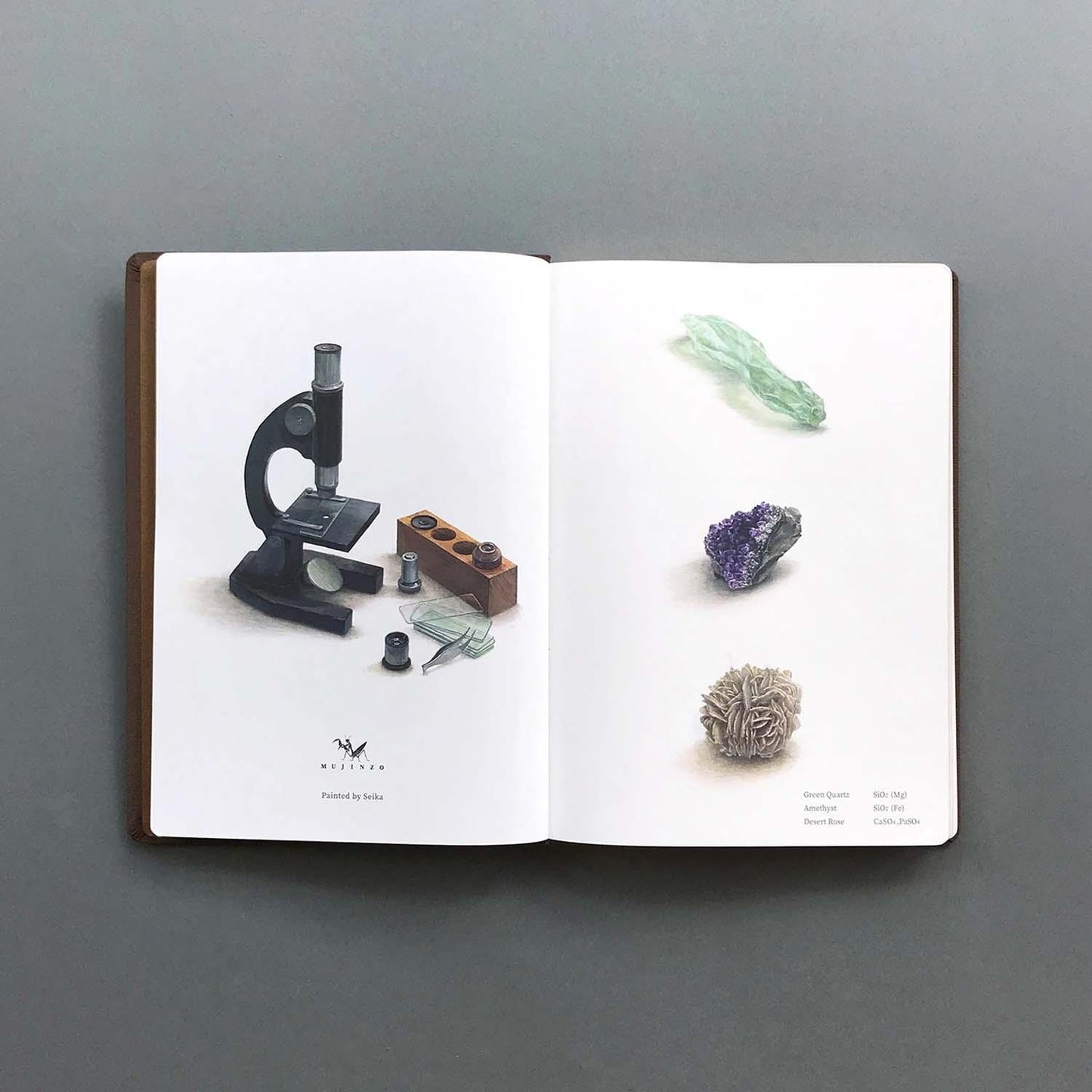 MUJINZO Notebook A5 "Mineral"