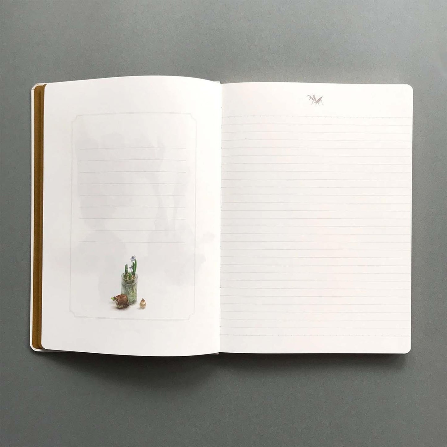 MUJINZO Notebook A5 "Hyacinth"