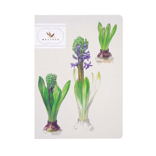 MUJINZO Notebook A5 "Hyacinth"