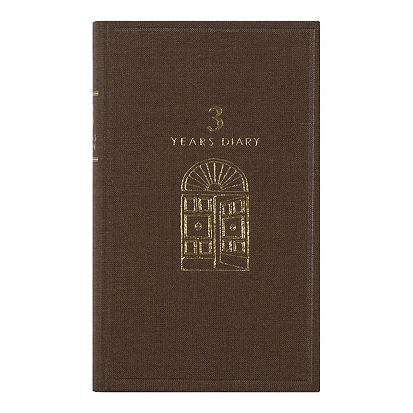 Diary 3 years Gate Brown