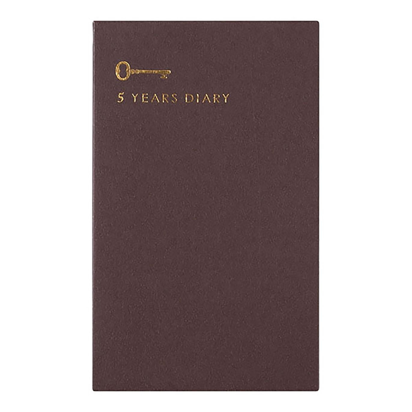 Diary 5 years Gate Black