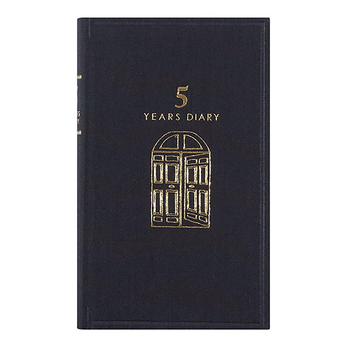 Diary 5 years Gate Black