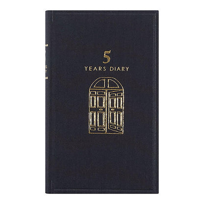 Diary 5 years Gate Black