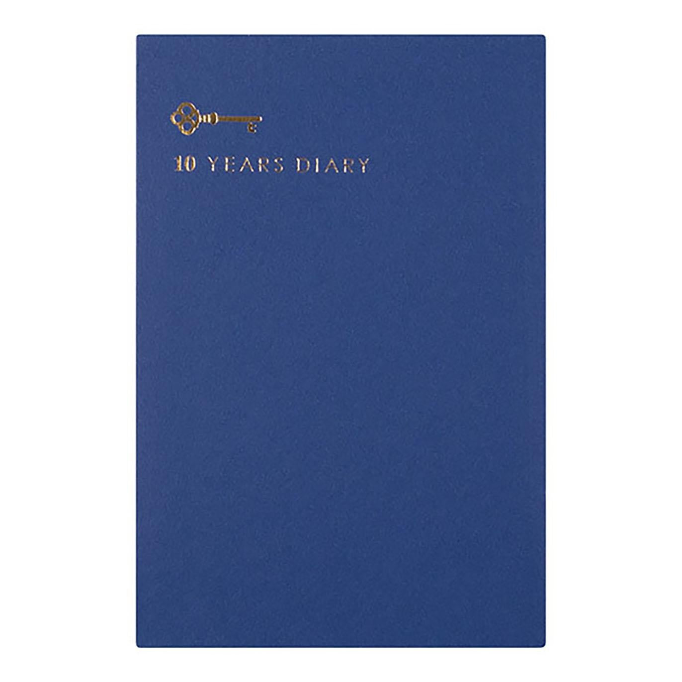 Diary 10 years Gate Navy