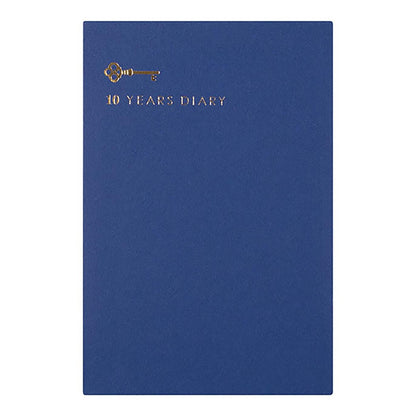 Diary 10 years Gate Navy