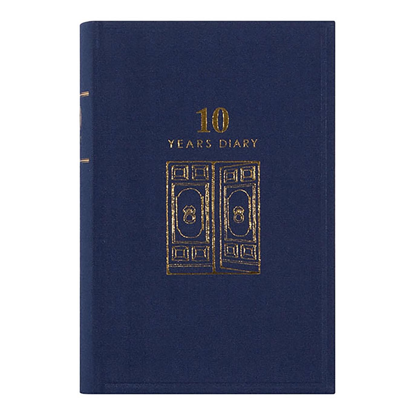 Diary 10 years Gate Navy