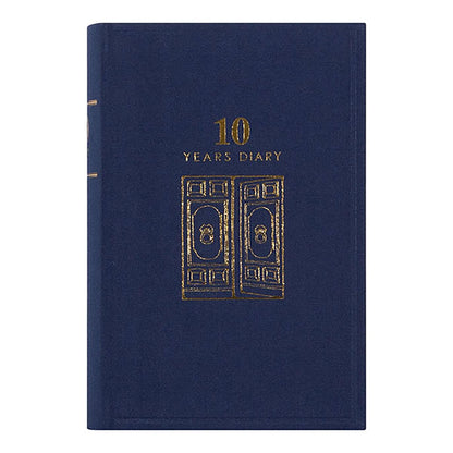 Diary 10 years Gate Navy
