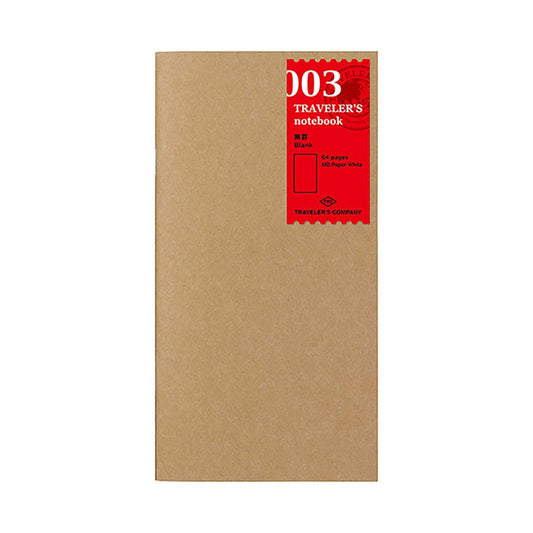 TN Regular 003 Refill Blank Notebook * (Basic Item)