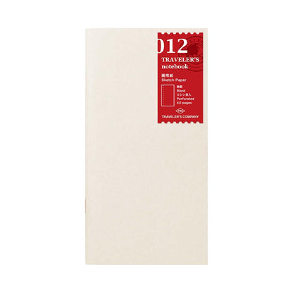 TN Regular 012 Refill Sketch Paper Notebook