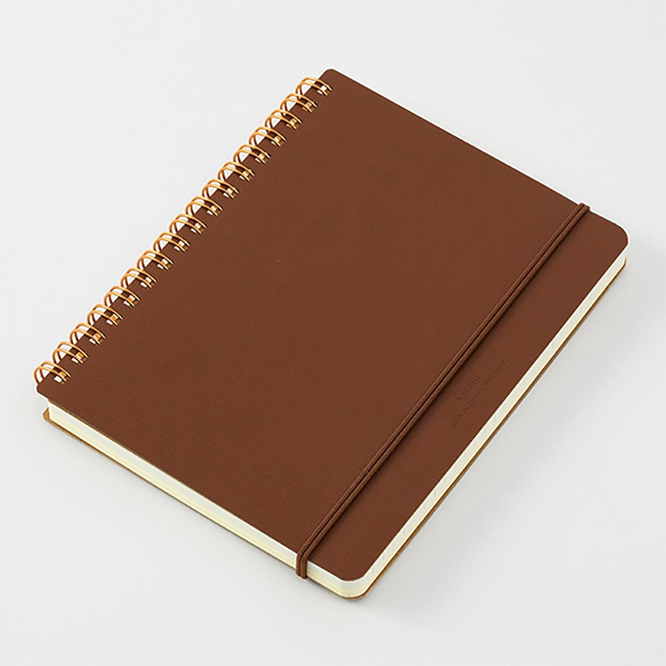 WM Ring Notebook Grain (B6 Variant) Dark Brown