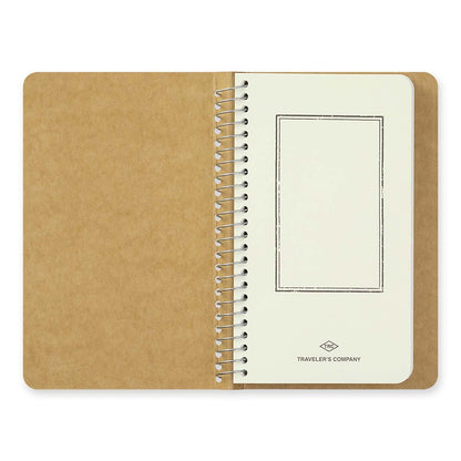 TRC SPIRAL RING NOTEBOOK (A6 Slim) MD White