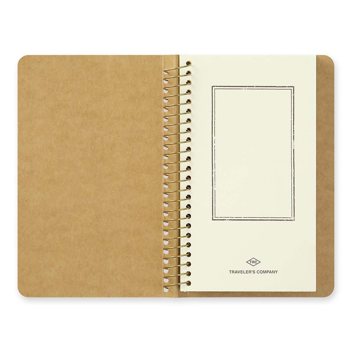 TRC SPIRAL RING NOTEBOOK (A6 Slim) Paper Pocket