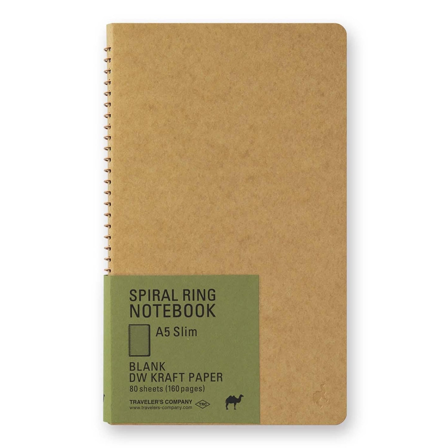 TRC SPIRAL RING NOTEBOOK (A5 Slim) DW Kraft