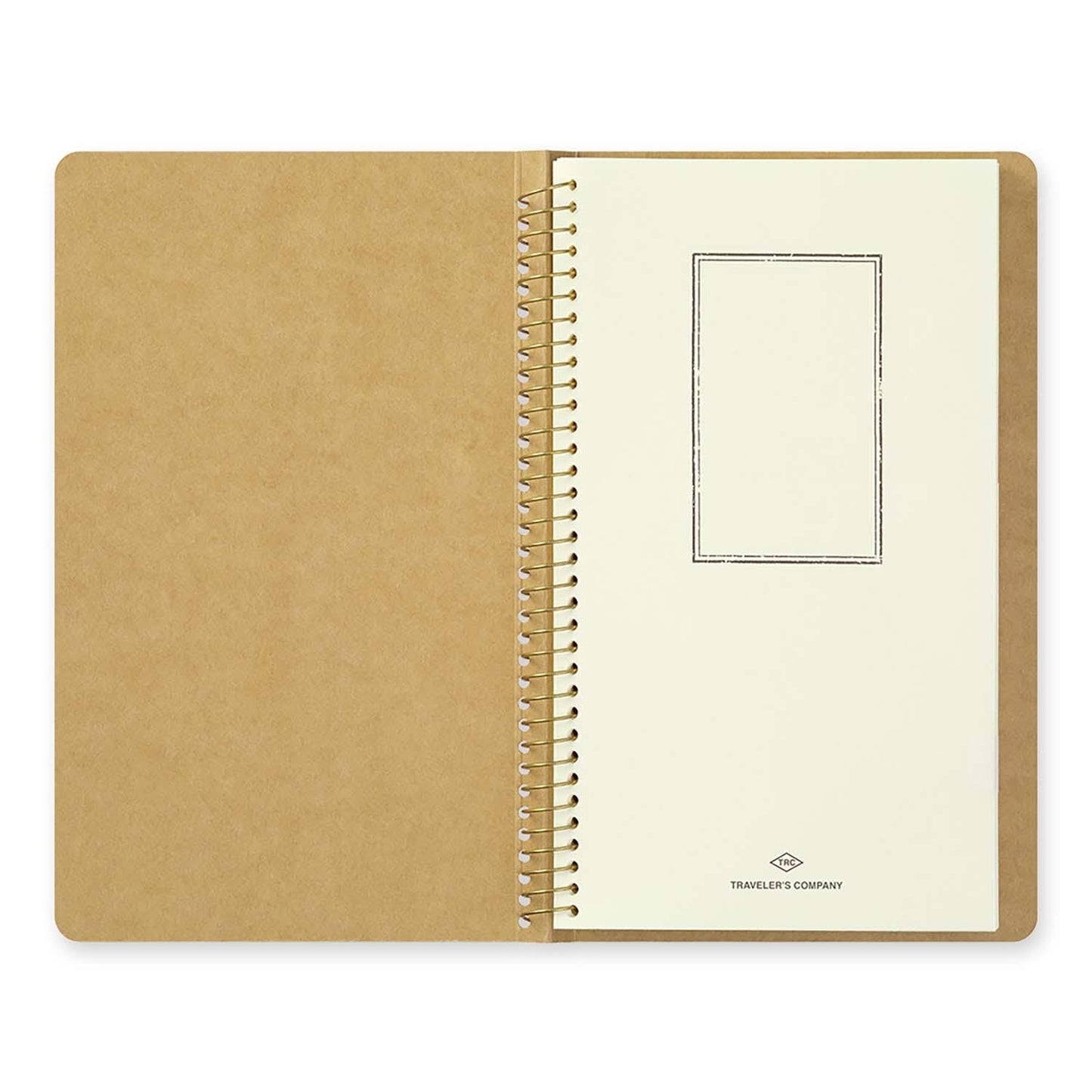 TRC SPIRAL RING NOTEBOOK (A5 Slim) Paper Pocket
