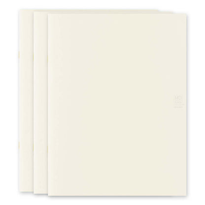 MD Notebook Light (A4 Variant) Blank 3pcs Pack A