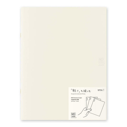 MD Notebook Light (A4 Variant) Blank 3pcs Pack A