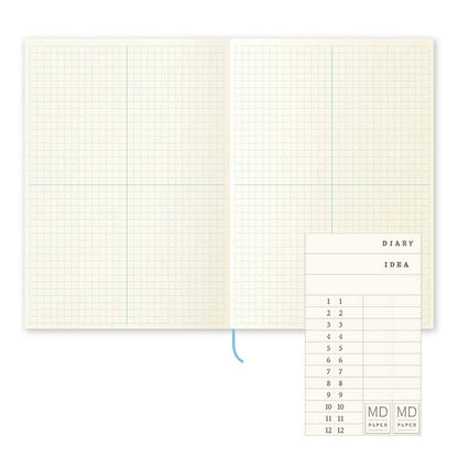 MD Notebook Journal (A5) Grid Block A