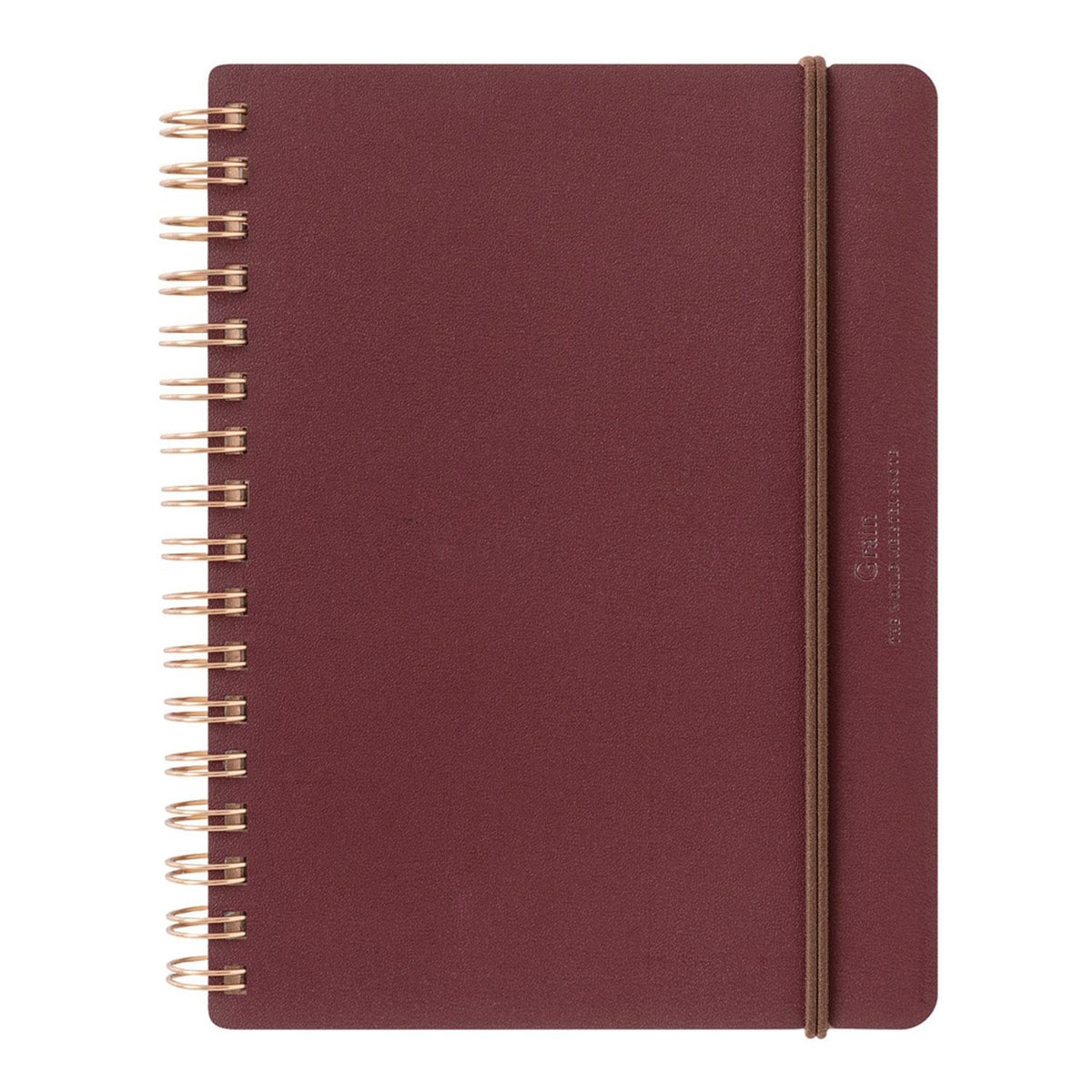 MIDORI WM Ring Notebook Grain (B6 Variant) - Red