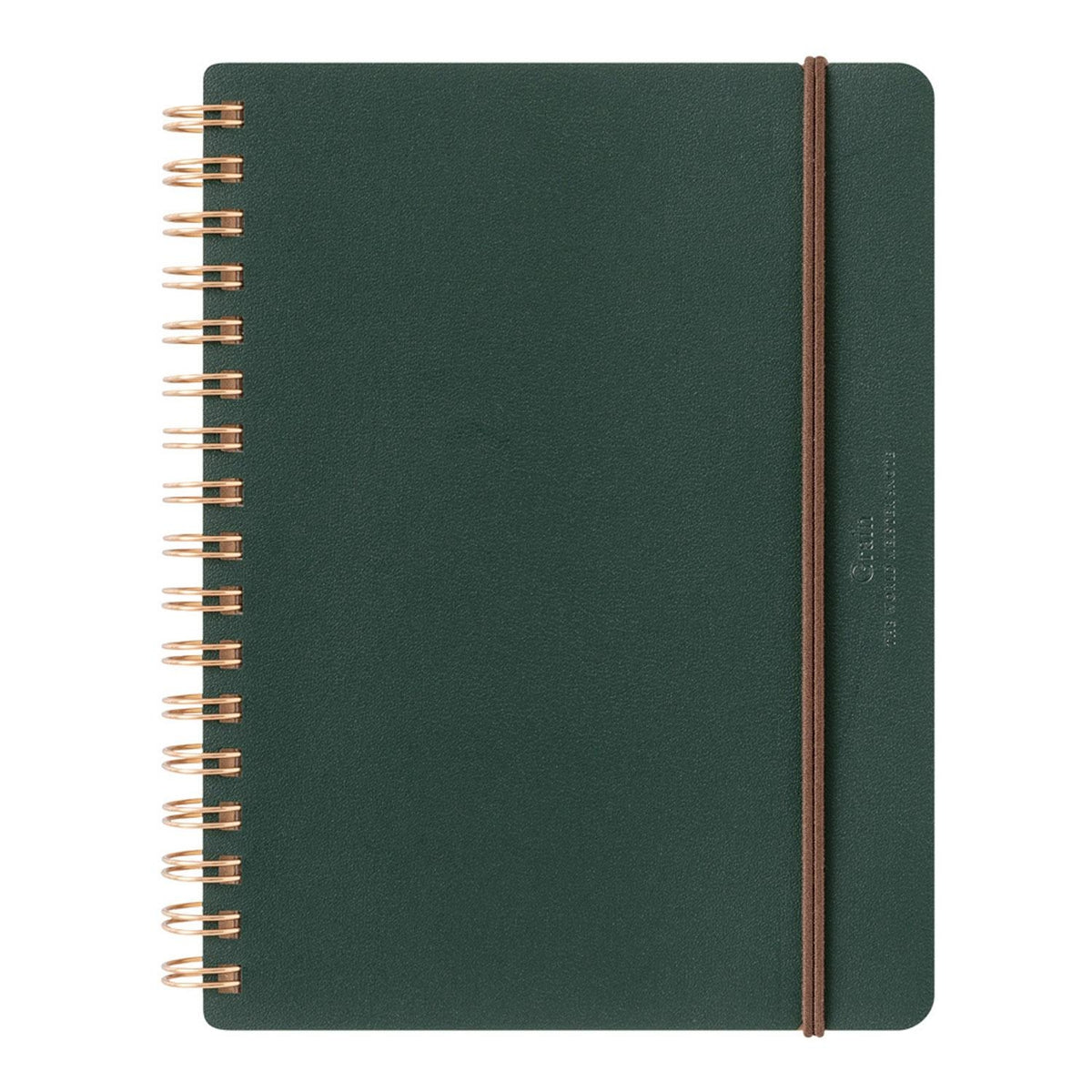 MIDORI WM Ring Notebook Grain (B6 Variant) - Green