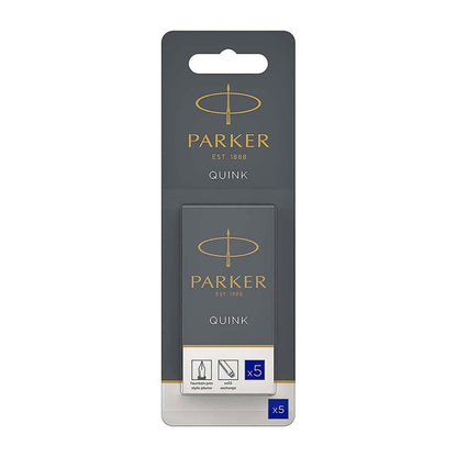 Parker Long Cartridges, blue ink