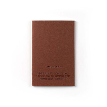 Finger Paper - Red Brick