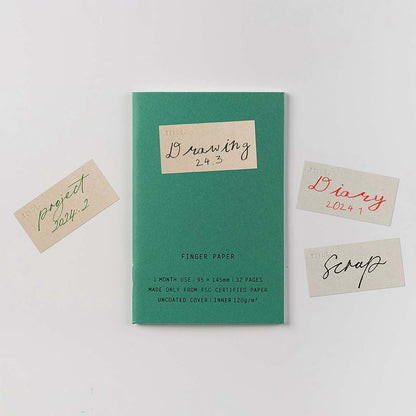 Finger Paper - Tangerine