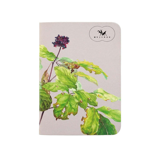 MUJINZO Notebook A6 Woodland Peony