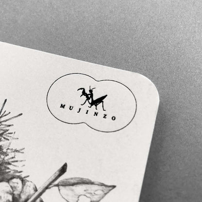 MUJINZO Notebook A6 Dekopon Citrus Wolf