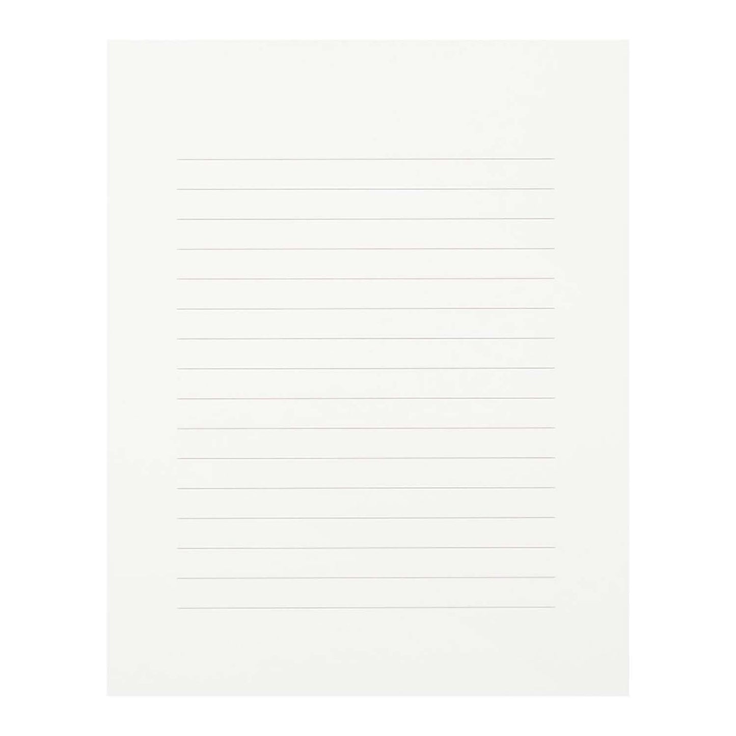MD Letter Pad Cotton Horizontal Ruled Lines A