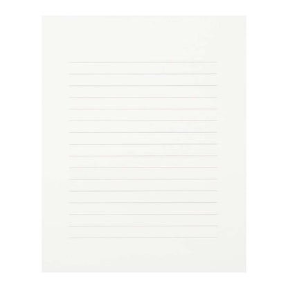 MD Letter Pad Cotton Horizontal Ruled Lines A