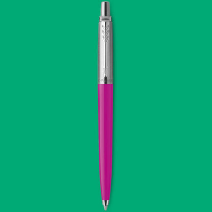 Parker Jotter Originals Magenta Chrome Colour Trim Ballpoint Pen Blister